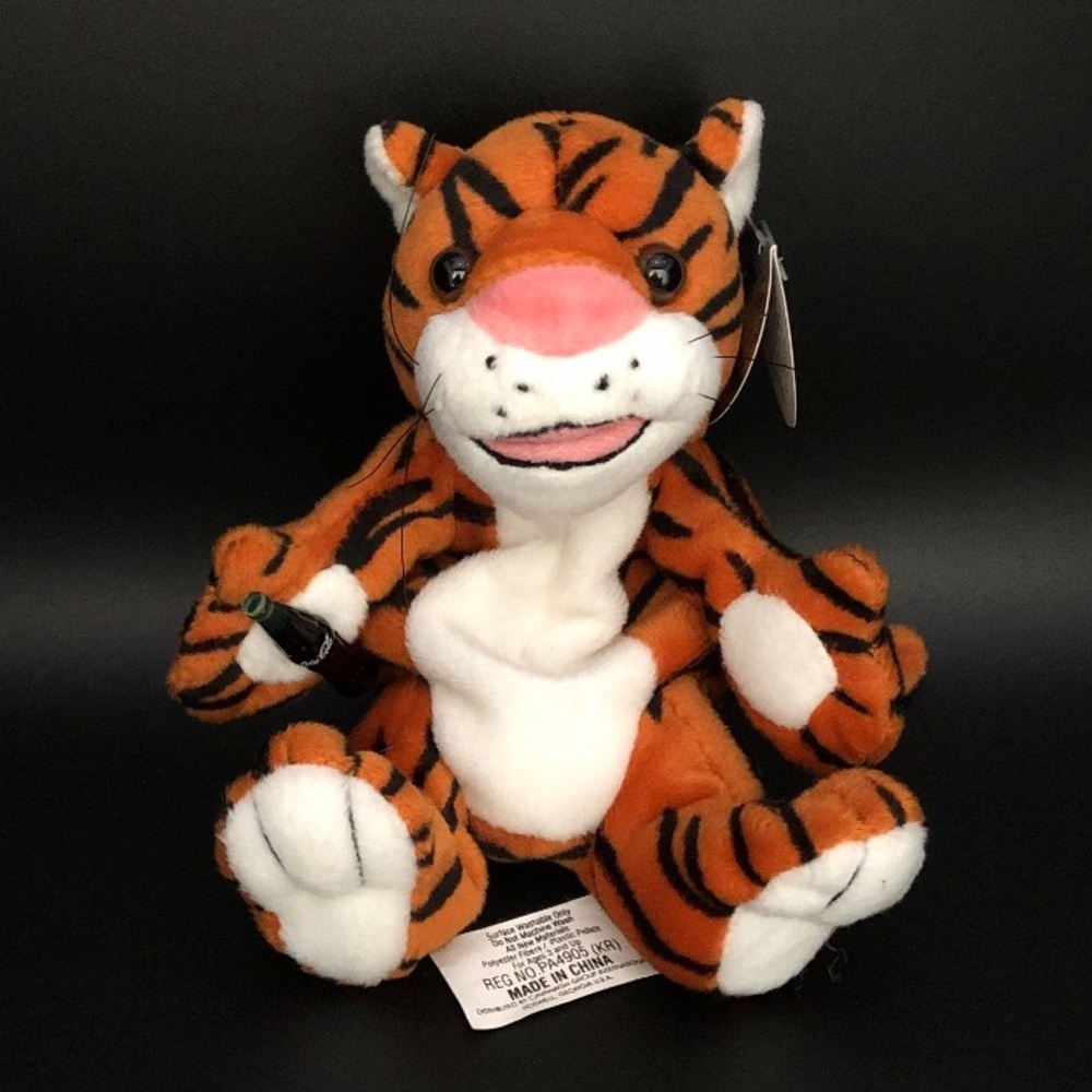 Coca Cola, Curry The Tiger, 1999 Collectible, Bean Bag Item# 0216